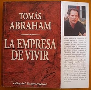 Imagen del vendedor de La empresa de vivir a la venta por Libreria Ninon