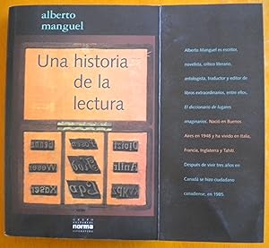 Imagen del vendedor de Una historia de la lectura a la venta por Libreria Ninon