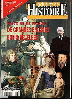 ACTUALITÉ DE L'HISTOIRE Nº 27 juillet/août 2005