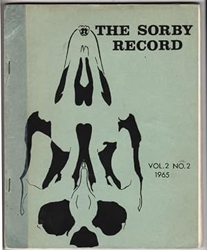 Seller image for The Sorby Record. Vol. 2. No. 2 for sale by The Sanctuary Bookshop.