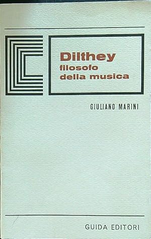 Immagine del venditore per Dilthey filosofo della musica venduto da Librodifaccia