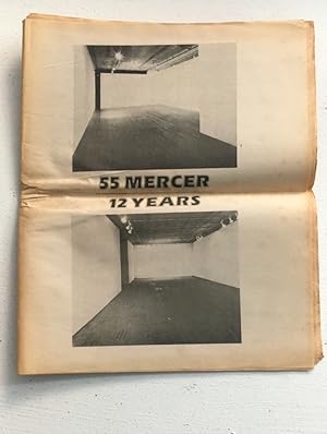 Imagen del vendedor de 55 mercer : 12 years - a 12 year Anniversary Newsletter a la venta por Aeon Bookstore