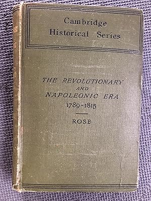 Seller image for The Revolutionary and Napoleonic Era, 1789-1815 for sale by Cragsmoor Books
