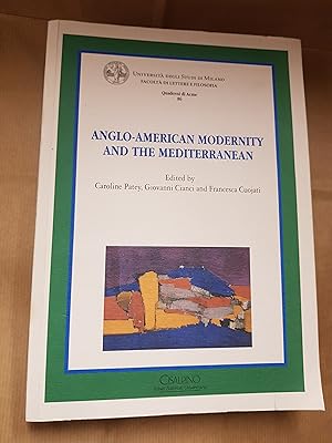 Immagine del venditore per Anglo-American Modernity And The Mediterranean venduto da Lovely Books