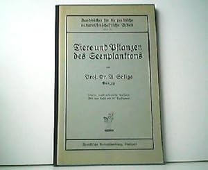 Bild des Verkufers fr Tiere und Pflanzen des Seenplanktons. Handbcher fr die praktische naturwissenschafteliche Arbeit Band III ( 3 ). zum Verkauf von Antiquariat Kirchheim