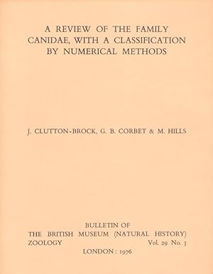 Seller image for A Review of the Family Canidae, with a Classification by numerical methods for sale by PEMBERLEY NATURAL HISTORY BOOKS BA, ABA