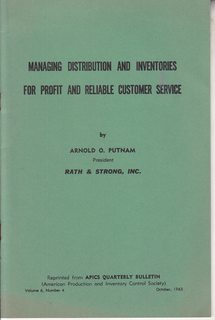 Seller image for Managing Distribution and Inventories for Profit and Reliable Customer Service for sale by Never Too Many Books