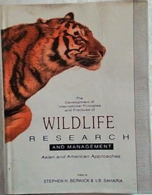 Image du vendeur pour The Development of International Principles and Practices of Wildlife Research and Management: Asian and American Approaches mis en vente par Chapter 1