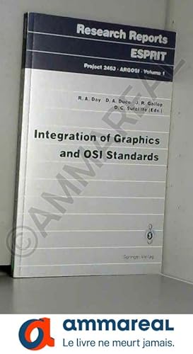 Seller image for Integration of Graphics and OSI Standards for sale by Ammareal