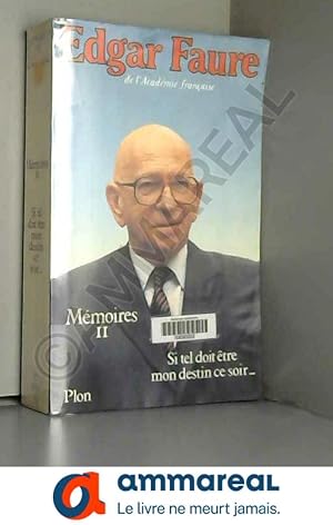 Image du vendeur pour MEMOIRES. Tome 2 mis en vente par Ammareal