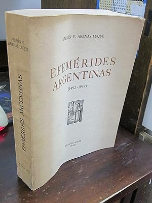 Efemerides Argentinas (1492-1959)