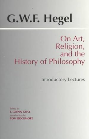Seller image for On Art, Religion, and the History of Philosophy : Introductory Lectures for sale by GreatBookPricesUK