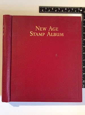 NEW AGE STAMP ALBUM (Red) British Empire (Note Three Title Pages No 3113 First Section; Section N...