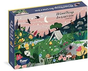 Seller image for All Good Things Are Wild and Free 1,000-Piece Puzzle (Flow) by Smit, Irene, van der Hulst, Astrid, Editors of Flow magazine [Puzzle ] for sale by booksXpress