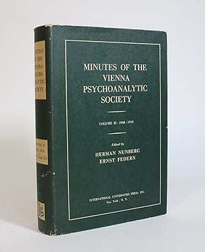 Imagen del vendedor de Minutes of The Vienna Psychoanalytic Society, Volume II: 1908-1910 a la venta por Minotavros Books,    ABAC    ILAB