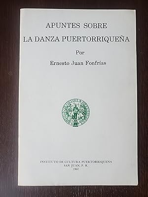 Seller image for Apuntes sobre la danza puertorriquea for sale by El Gato de Papel