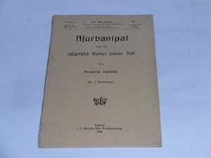 Bild des Verkufers fr Asurbanipal und die assyrische Kultur seine Zeit. Der alte Orient 11. Jahrgang Heft 1. zum Verkauf von Der-Philo-soph