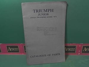 Current Price List of Spare Parts for Triumph (Motor Cycles) Junior 1.74 H.P. two-stroke (Model X...