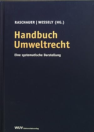 Bild des Verkufers fr Handbuch Umweltrecht. zum Verkauf von books4less (Versandantiquariat Petra Gros GmbH & Co. KG)