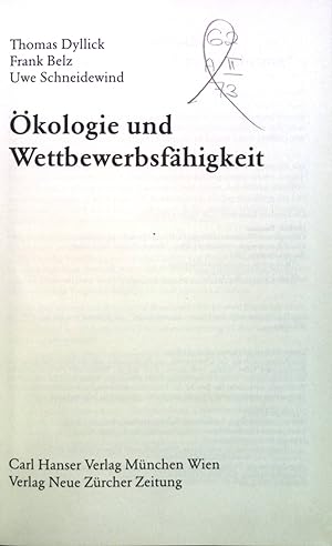 Seller image for kologie und Wettbewerbsfhigkeit. kologische Unternehmensfhrung for sale by books4less (Versandantiquariat Petra Gros GmbH & Co. KG)