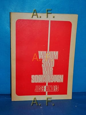 Bild des Verkufers fr Warum sind wir Sozialisten? Eine Schrift f. junge Sozialisten, d. wissen wollen, was Sozialism. ist u. warum es sich lohnt, f. dieses Ziel zu kmpfen. zum Verkauf von Antiquarische Fundgrube e.U.