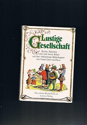 Seller image for Lustige Gesellschaft - herausgegeben von Rene Ritz - Kolorisierung : Boris Keip for sale by manufactura