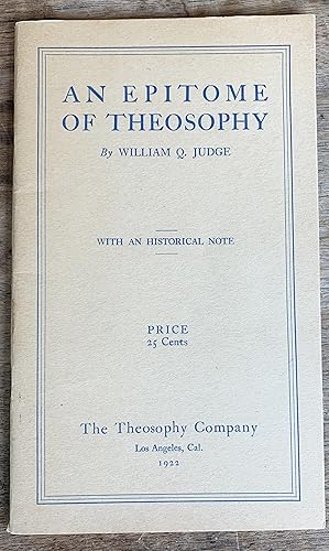 An Epitome of Theosophy