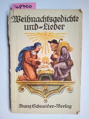 Bild des Verkufers fr Weihnachtsgedichte und -lieder - Eine Sammlung der wertvollsten poetischen Weihnachtsdichtungen - Buchschmuck von Paul Plontke Paul Plontke August Becker zum Verkauf von Versandantiquariat Claudia Graf