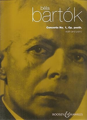 Bartók: Concerto No. 1, Op. posth. For Violin and Piano