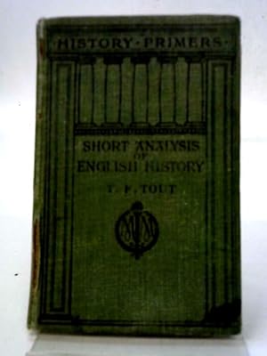 Image du vendeur pour A Short Analysis of English History mis en vente par World of Rare Books