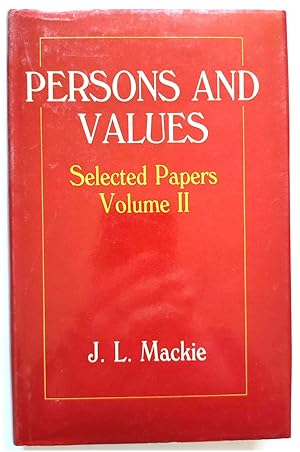 Image du vendeur pour Persons and Values: Selected Papers Volume II mis en vente par PsychoBabel & Skoob Books