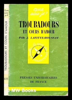 Bild des Verkufers fr Troubadours et cours d'amour zum Verkauf von MW Books