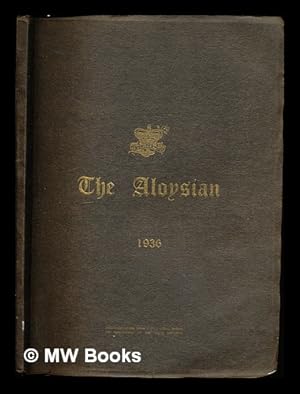 Imagen del vendedor de The Aloysian: 1936 a la venta por MW Books