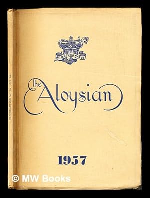 Imagen del vendedor de The Aloysian: 1957 a la venta por MW Books