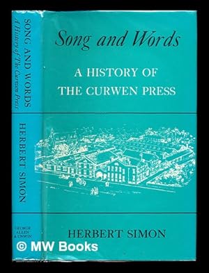 Seller image for Song and words : a history of the Curwen Press for sale by MW Books