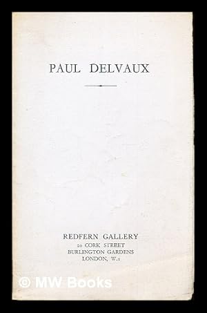 Imagen del vendedor de Paul Delvaux a la venta por MW Books