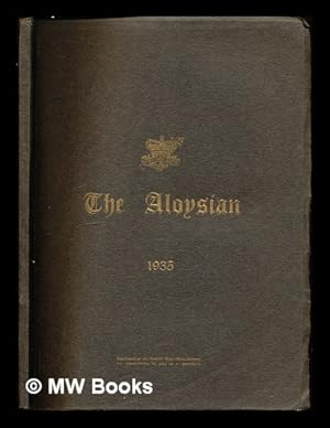 Imagen del vendedor de The Aloysian: 1935 a la venta por MW Books