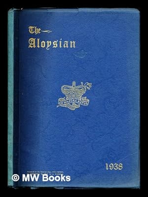 Imagen del vendedor de The Aloysian: 1938 a la venta por MW Books