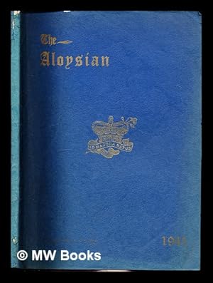 Imagen del vendedor de The Aloysian: 1941 a la venta por MW Books