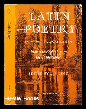 Seller image for Latin poetry in verse translation: from the beginnings to the Renaissance for sale by MW Books