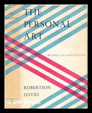 Imagen del vendedor de The personal art : reading to good purpose a la venta por MW Books
