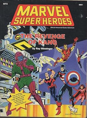 Immagine del venditore per MARVEL SUPER HEROES. OFFICIAL ADVANCED GAME ADVENTURE. THE REVENGE OF KANG. venduto da Books Never Die