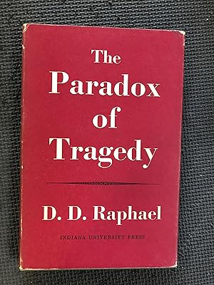 Seller image for The Paradox of Tragedy; The Mahlon Powell Lectures, 1959 for sale by Cragsmoor Books