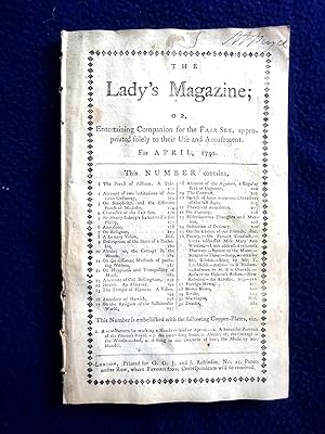 Seller image for The Lady's Magazine or Entertaining Companion for the Fair Sex Appropriated Solely for Their Use and Amusement. March 1792. for sale by Tony Hutchinson