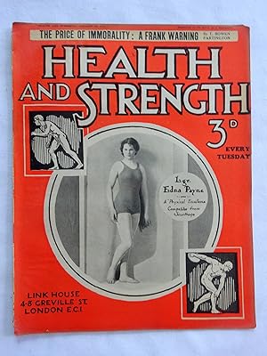 Seller image for Health and Strength. 1932, January 30. including The Price of Immorality. for sale by Tony Hutchinson