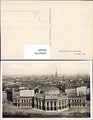 Bild des Verkäufers für 662600,Foto Ak Wien Vienna Panorama mit Burgtheater pub Kartograph 569 zum Verkauf von Versandhandel Lehenbauer