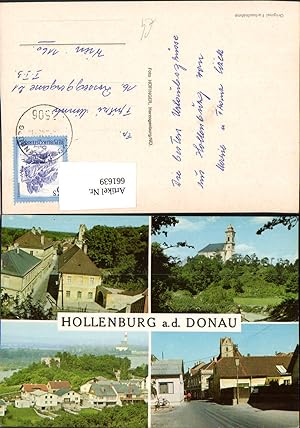 Seller image for 661639,Mehrbild Ak Krems Hollenburg a. d. Donau Kirche Dorfansicht for sale by Versandhandel Lehenbauer