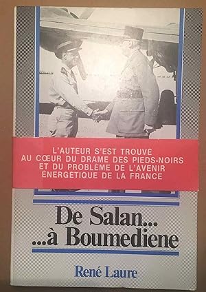Image du vendeur pour De Salam  Boumediene mis en vente par librairie philippe arnaiz