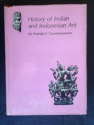 Seller image for History of Indian and Indonesian Art for sale by Stadion Books