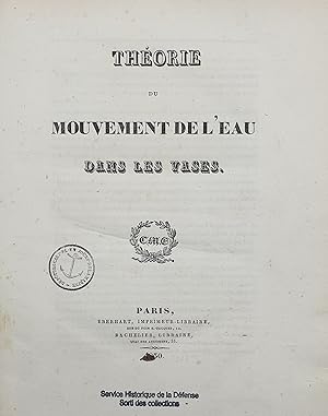 THEORIE DU MOUVEMENT DE L'EAU DANS LES VASES